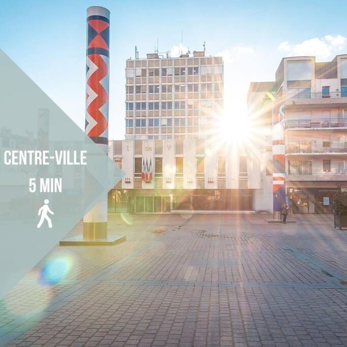 Le Voltaire • Proche Gare • Moderne Βίλα Châteauroux Εξωτερικό φωτογραφία